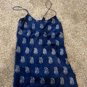Criss cross back madewell tank